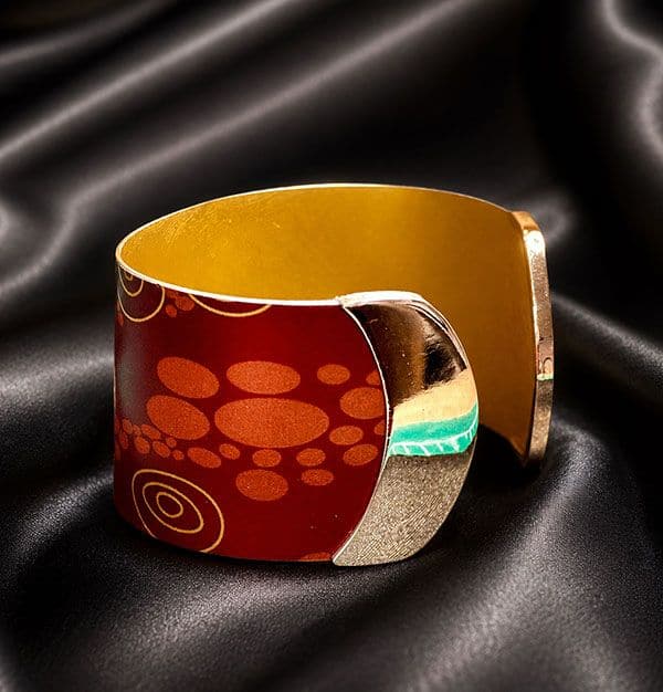 bracelet red and orange and yellow
