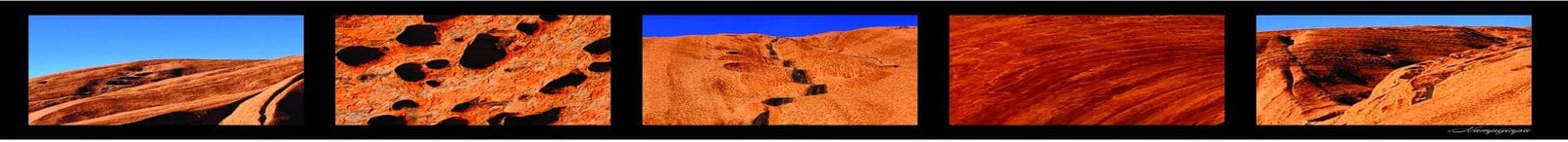 Print Sunzi Australian Rock Banner