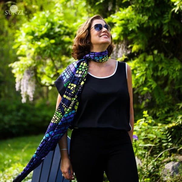 Sunzi Turtles Shawl