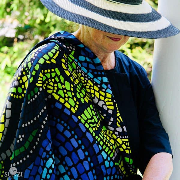 Sunzi Turtles Shawl