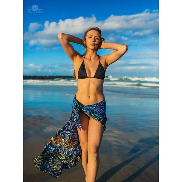 Sunzi Turtles Sarong