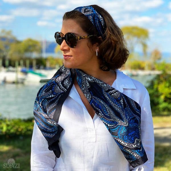 Sunzi Petran Rectangle Scarf