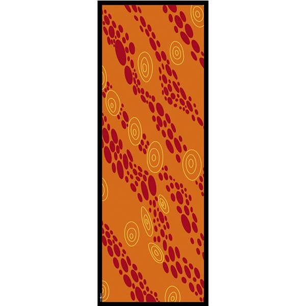 Sunzi Star Dreaming Orange Wrap