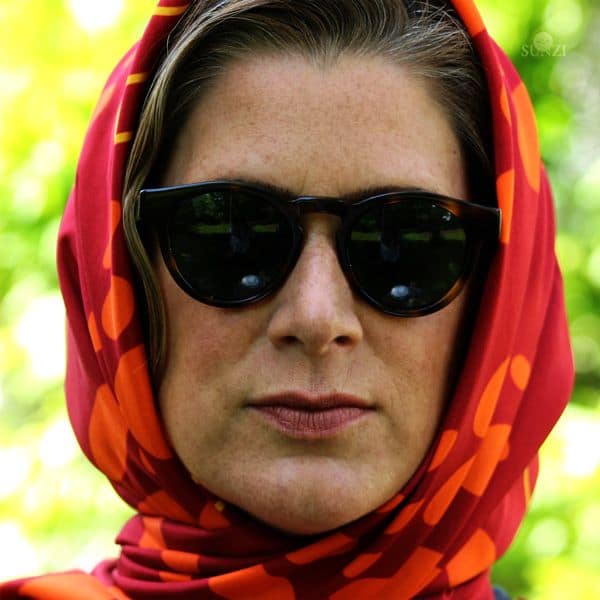 Sunzi Star Dreaming Red Shawl