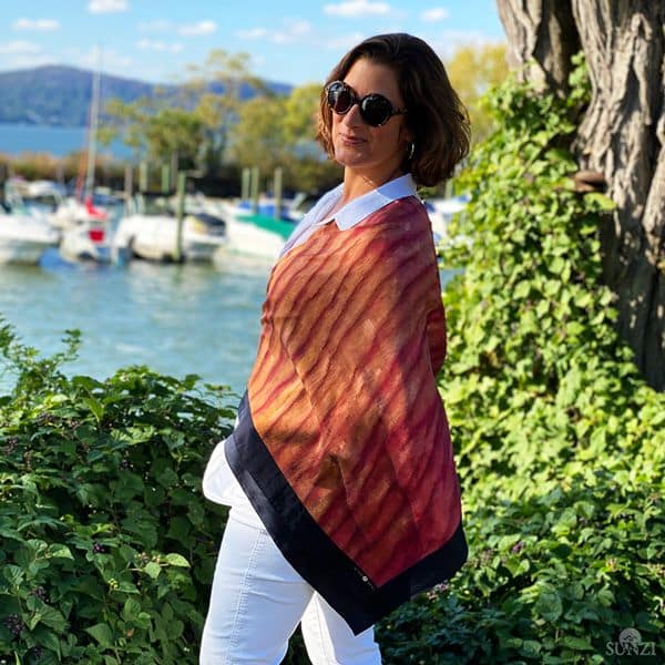 Tanami Ripple Shawl Scarf - Image 7