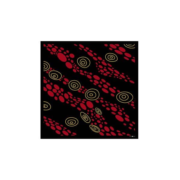 Sunzi Star Dreaming Black Neckerchief