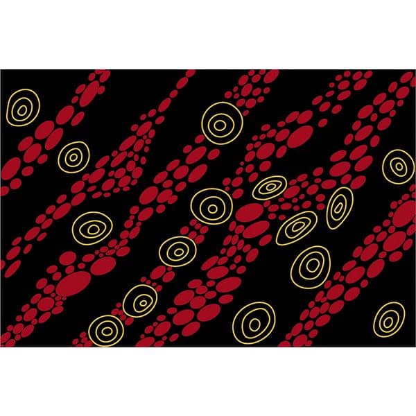 Sunzi Star Dreaming Black Sarong