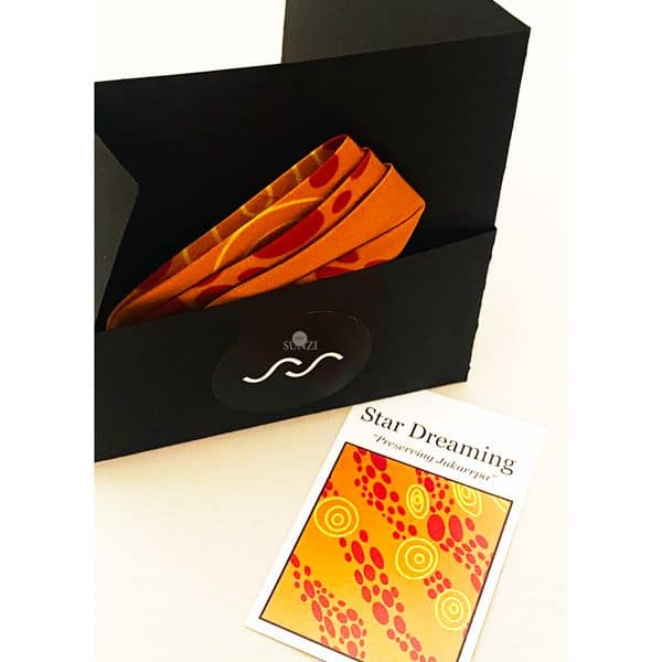 Sunzi Star Dreaming Orange Kerchief