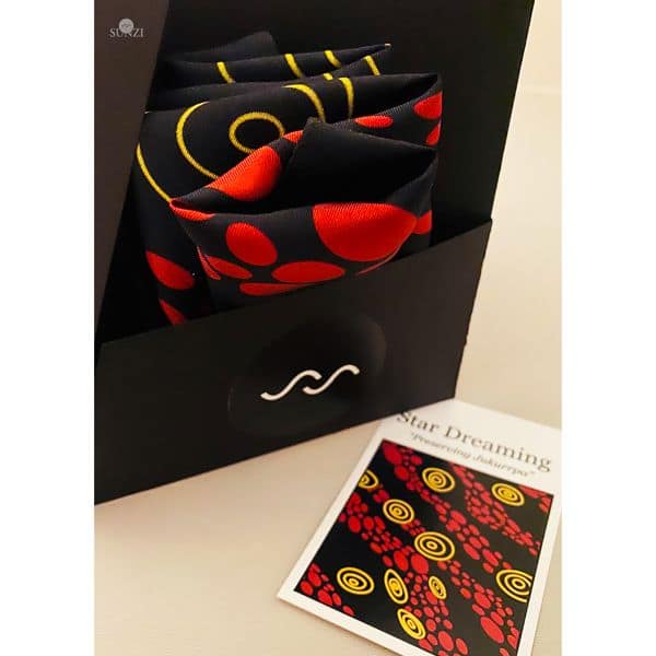 Sunzi Star Dreaming Black Kerchief