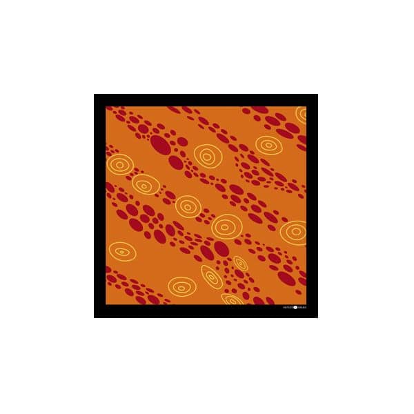 Sunzi Star Dreaming Orange Neckerchief