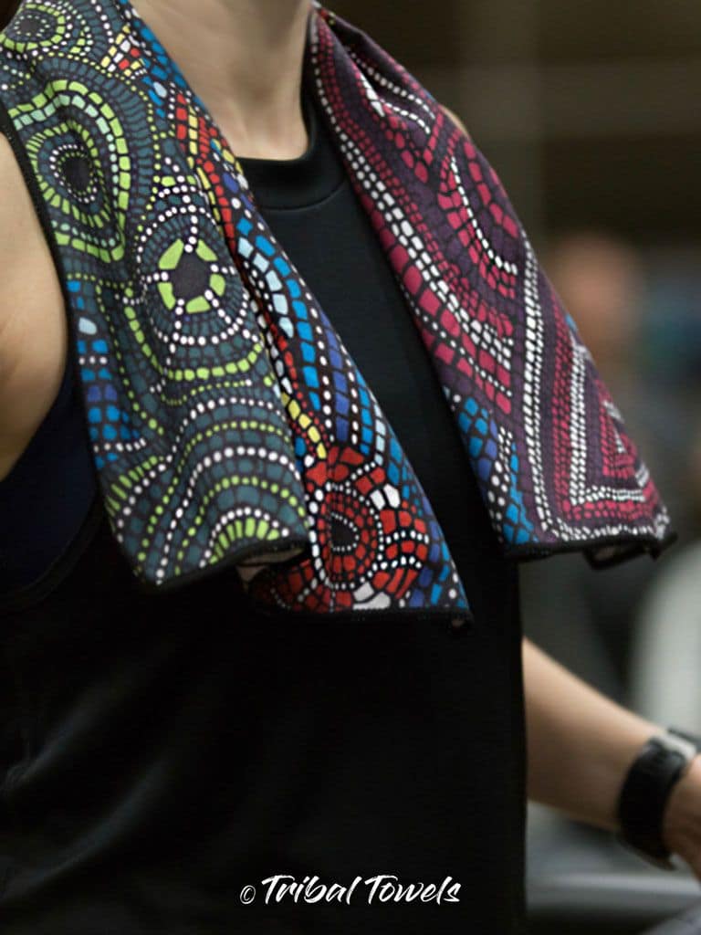 Bird print cooling towel - Image 3