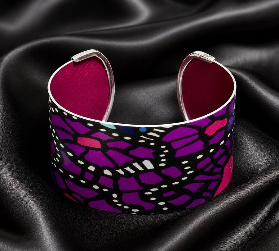 coral colored bracelet